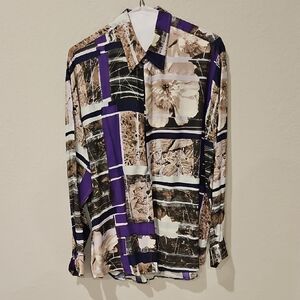 Men's Multicolor Dress Shirt
